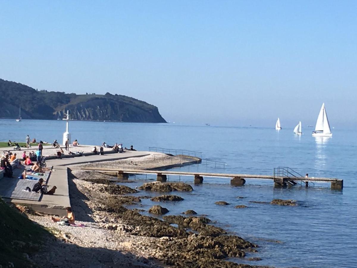 First Row To The Sea - Maremi Izola Apartment Terrace ภายนอก รูปภาพ