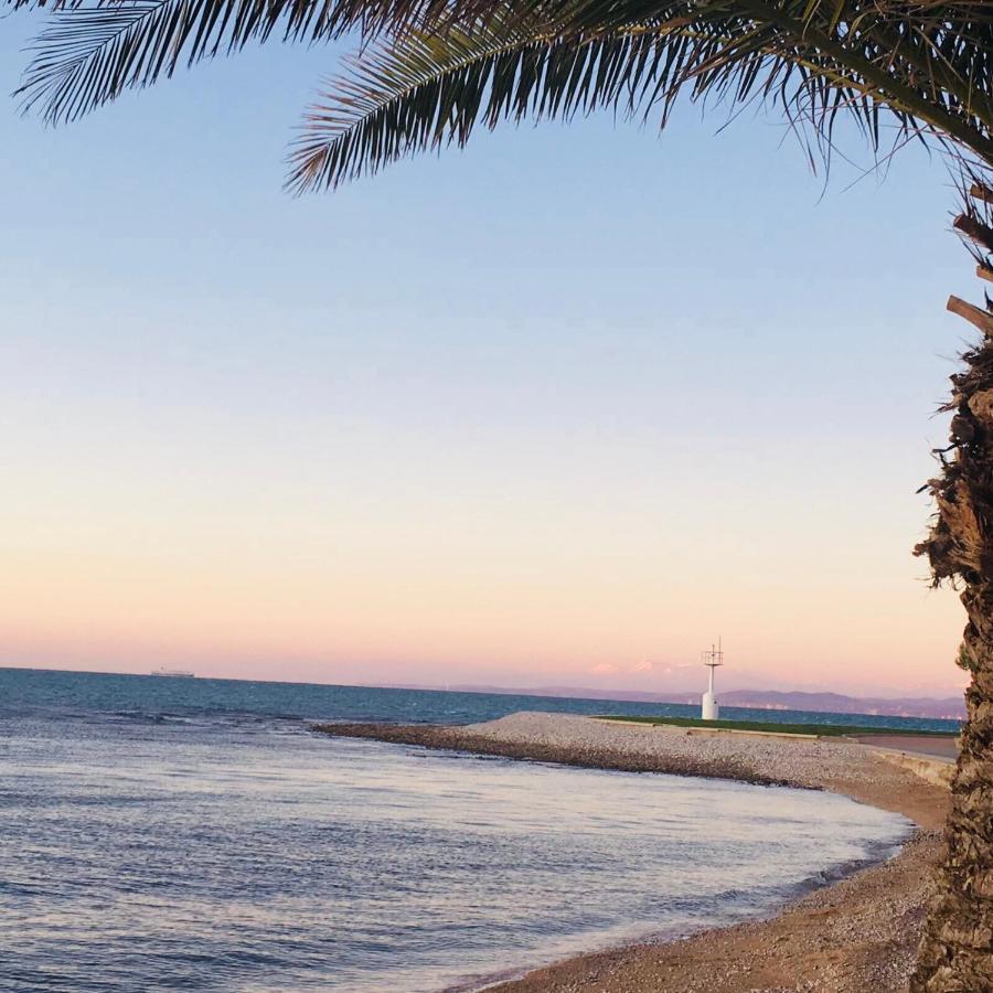 First Row To The Sea - Maremi Izola Apartment Terrace ภายนอก รูปภาพ